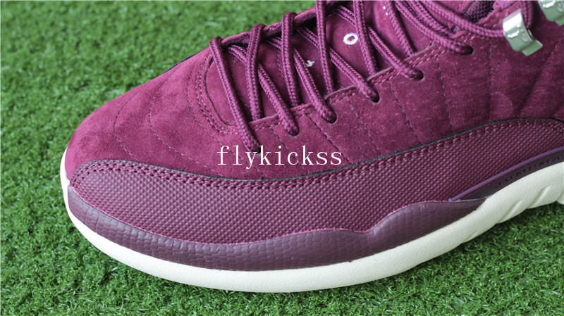 Air Jordan 12 PSNY Bordeaux Suede